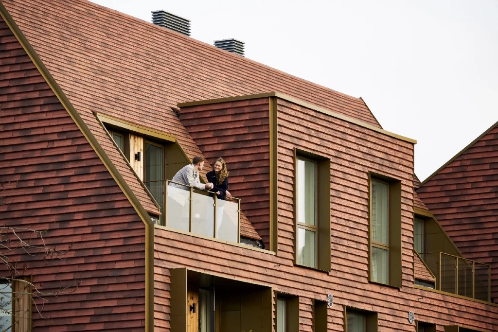 Facadebeklædning i tegl